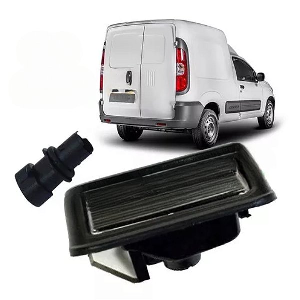 Lanterna placa doblo 2002 em diante fiorino 2014 em diante com soquete cod 6041s