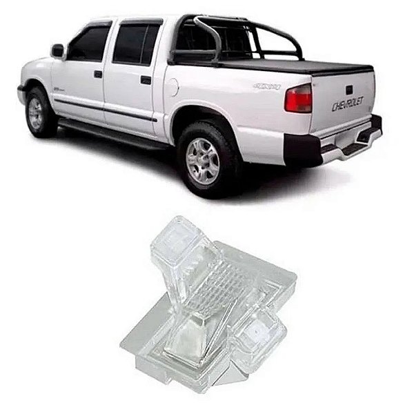 Lanterna placa s10 até 2000 lado esquerdo cod ls270le 187171