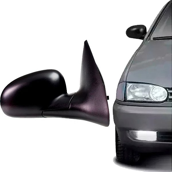 Retrovisor do gol bola volkswagen externo lado direito de 2 portas sem controle modelo convexo cod 15041