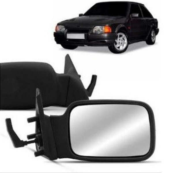 Retrovisor do escort apollo verona e hobby ford de 1987 a 1993 externo do lado direito com controle cod rx3304