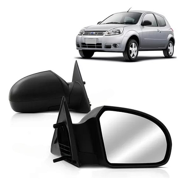Retrovisor externo do ká ford de 2009 a 2014 sem controle lado direito cod rx3354