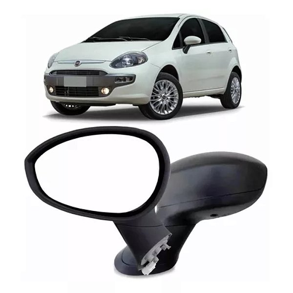 Retrovisor do punto fiat de 2007 em diante lado esquerdo externo elétrico cod rx4479