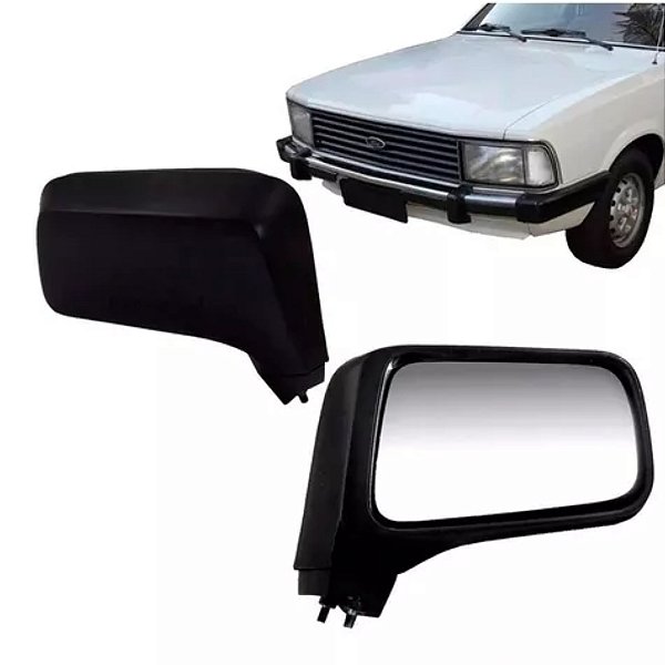Retrovisor externo da belina e corcel de 1978 a 1988 fixo lado direito cod rc900