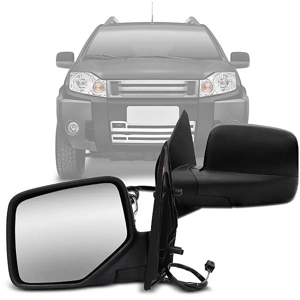 Retrovisor externo da ecosport ford de 2003 a 2009 elétrico lado esquerdo cod  17429