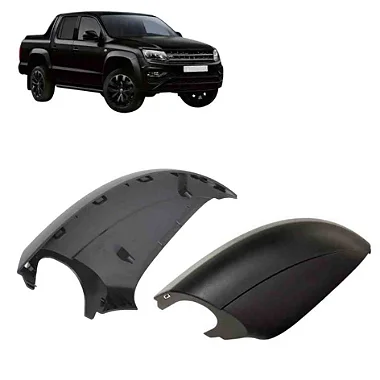 Capa retrovisor inferior amarok preto lado esquerdo metagal cod us1287541