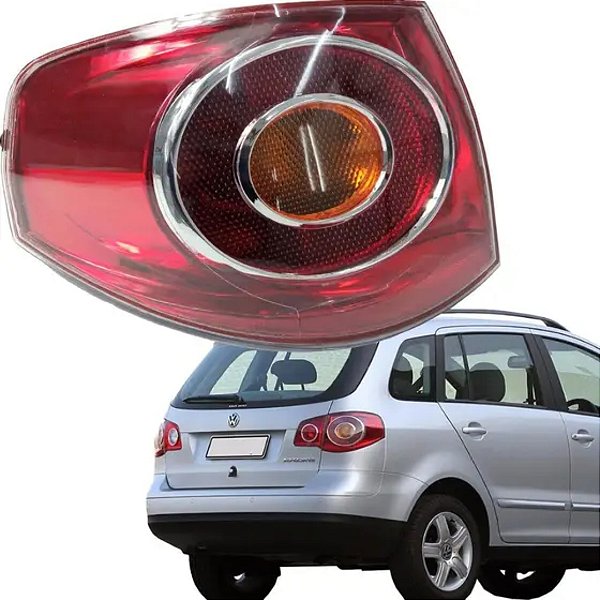 Lanterna traseira do spacefox volkswagen de 2007 a 2010 lado esquerdo cod 18509 15328