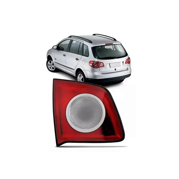Lanterna traseira do spacefox volkswagen de 2007 a 2010 lado esquerdo interna cristal cod 020287