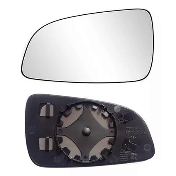 Lente retrovisor com base vectra chevrolet  2006 a 2012 metalizado lado direito refix cod gb1024