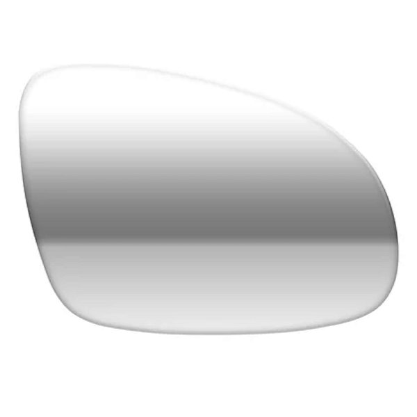 Lente retrovisor jetta volkswagen 2008 a 2010 lado direito sem base metalizado  blawer cod 116d