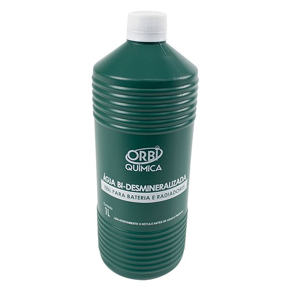 Água de bateria desmineralizada de 1 litro orbi cod 12873 340655