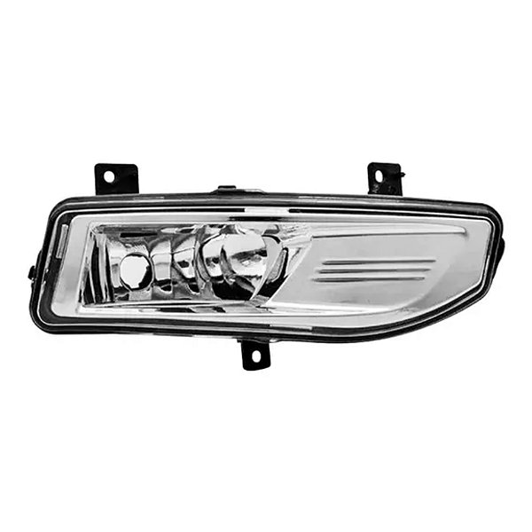 Farol auxiliar do kicks nissan de 2017 a 2021 lado esquerdo de vidro com encaixe h8 cod 26275