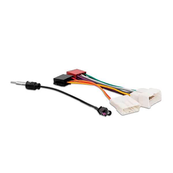 Kit fácil chicote e adaptador de antena renault cod 101141