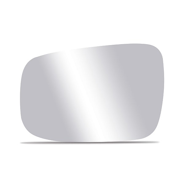 Lente do retrovisor do uno fiat de lado esquerdo blawer cod 97131 969778