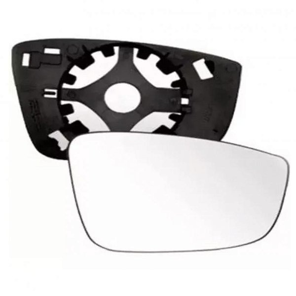 Lente do retrovisor do fox volkswagen de 2009 a 2014 lado direito com base cod rwtm42