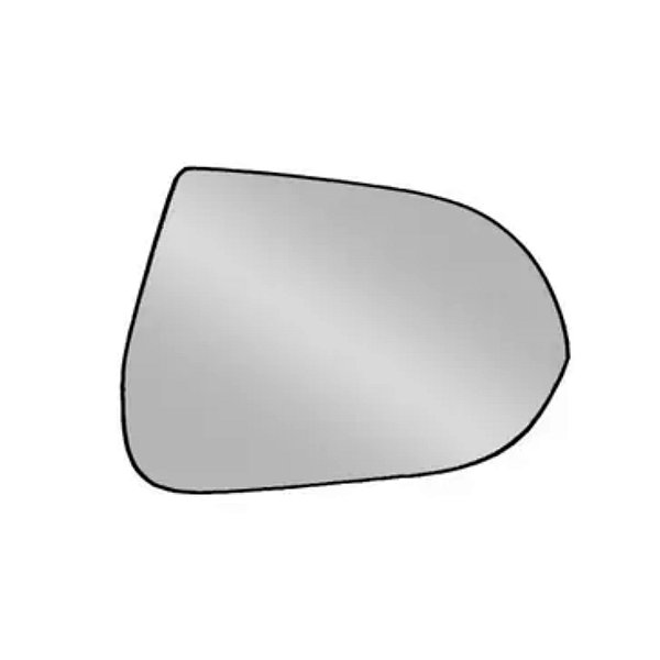 Lente do retrovisor do onix chevrolet de 2013 a 2019  lado direito com base metalizada cod 97234 1114184