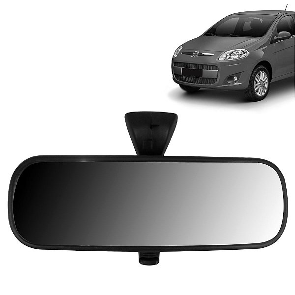 Espelho do retrovisor interno do palio fiat de 2001 a 2003 preto cod 34564 rt1i21pr 0334564