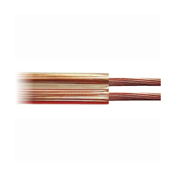 Cabo flexivel 2x0,75mm cromado vermelho cod 592126 hyb2x075cr