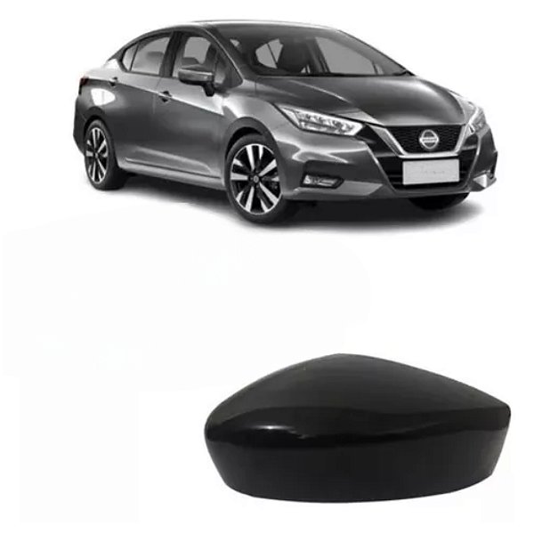 Capa de retrovisor do versa nissan sem pisca lado direito de 2020 a 2023 cod 31710