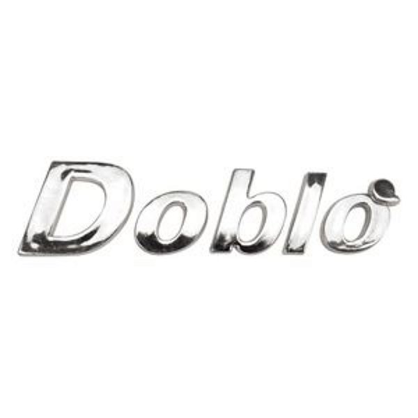 Emblema da doblo fiat letreiro doblo na cor cromada cod 13012 860239