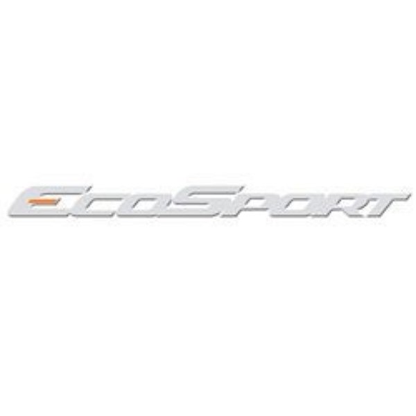 Emblema da ecosport ford de 2013 em diante de cor cromado cod 16006 1092544