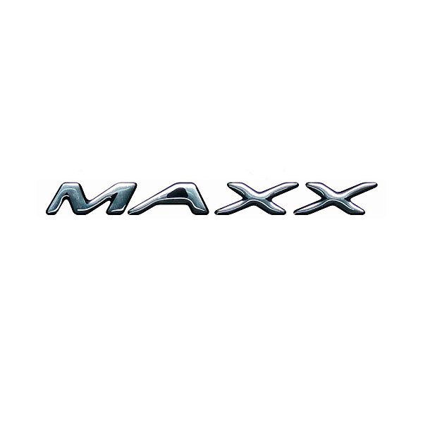 Emblema letreiro maxx resinado cromado do chevrolet 2008 sport inox cod ads138 1030371