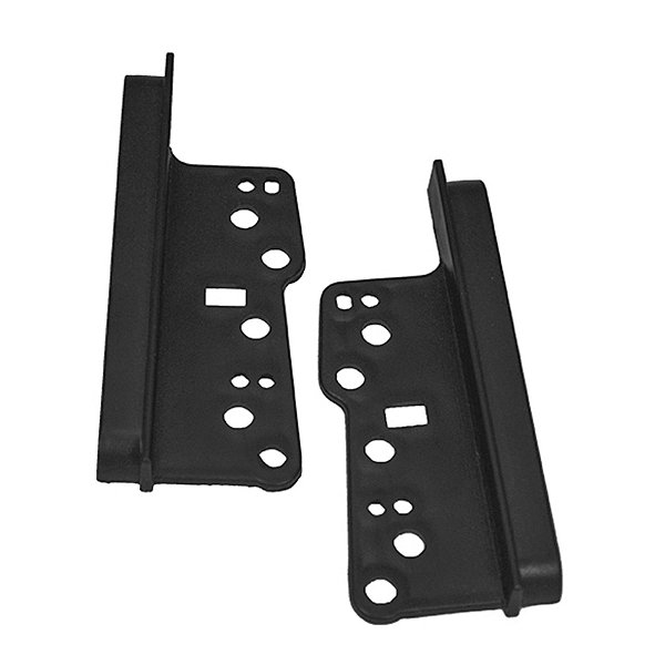 Contra frente plastica 2 din da hilux toyota de 2005 a 2011 e do corolla de 2003 a 2007 preta cod 1760059 3194