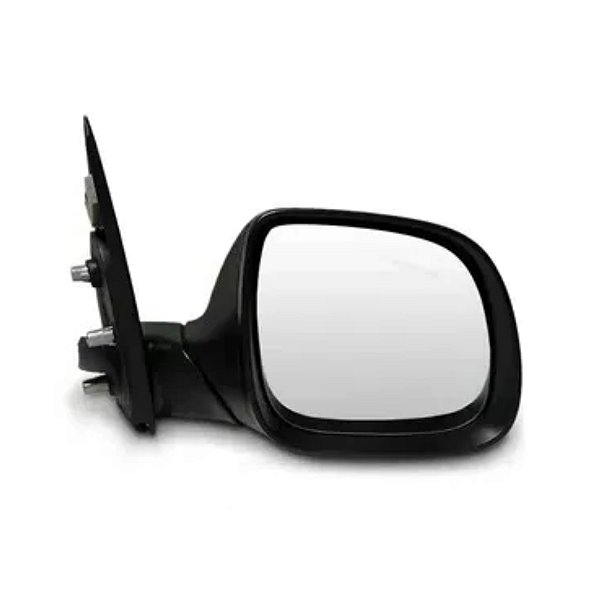 Retrovisor externo amarok volkswagen de 2010 a 2016  lado direito fixo na cor preta cod 28968