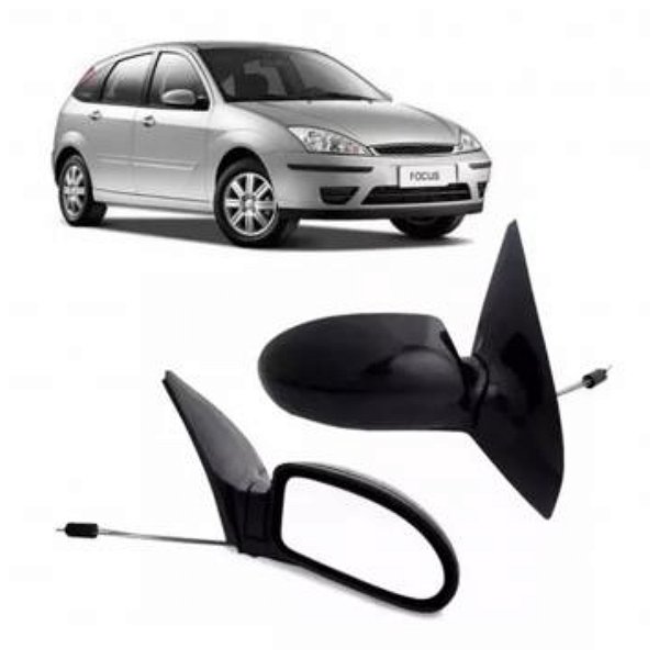 Retrovisor externo ford focus 2002 a 2008 lado direito com controle cod rx3344 747363