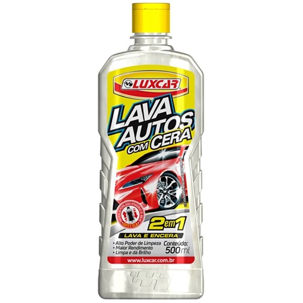Lava autos com cera 500 ml luxcar cod 2519