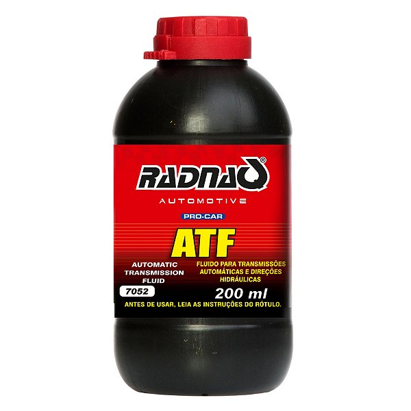 Fluido para direção hidráulica atf 200ml radnaq cod 1367103 7052