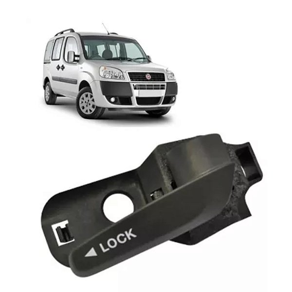 Maçaneta interna fiat doblo cargo 2010 em diante lado direito cod 70572