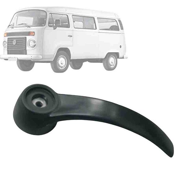 Maçaneta interna kombi volkswagen 1997 a 2013 lateral metal cod 20411 943150