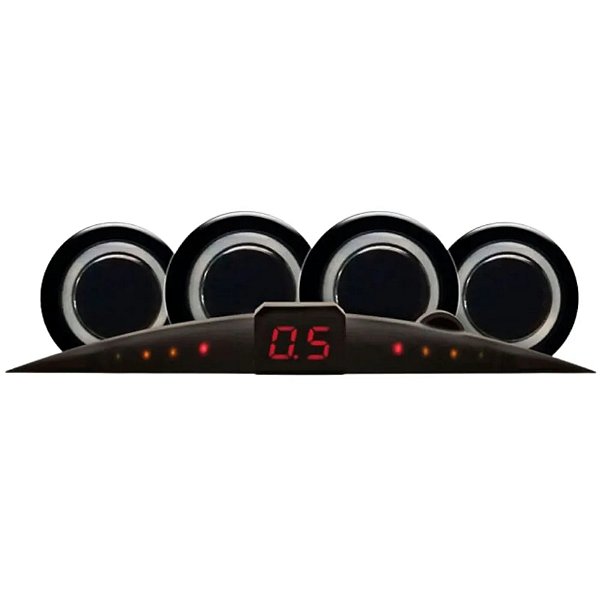 Sensor estacionamento 4 pontos traseiros universais preto positron cod ps2201 94661