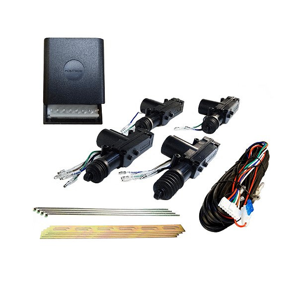 Kit de trava elétrica positron linear tr420 4 portas universal cod 95541