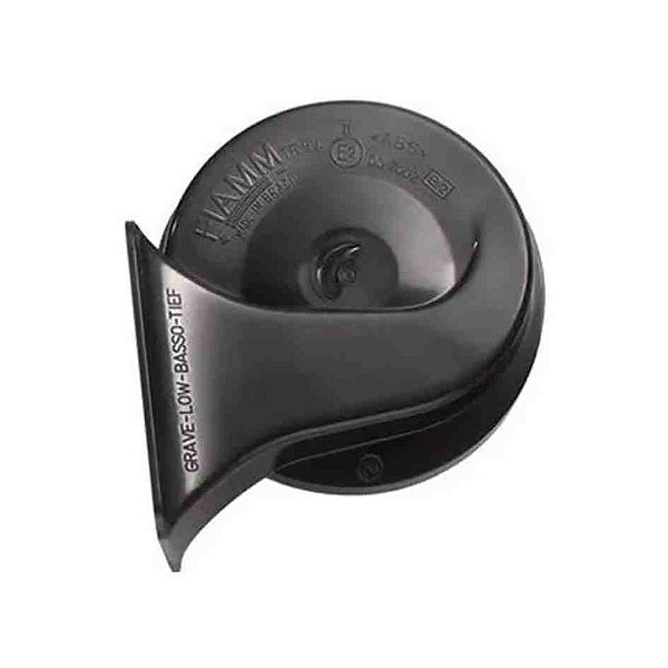 Buzina caracol com 12 volts e 2 terminais grave cod 311621 kbc9l 7898917234174