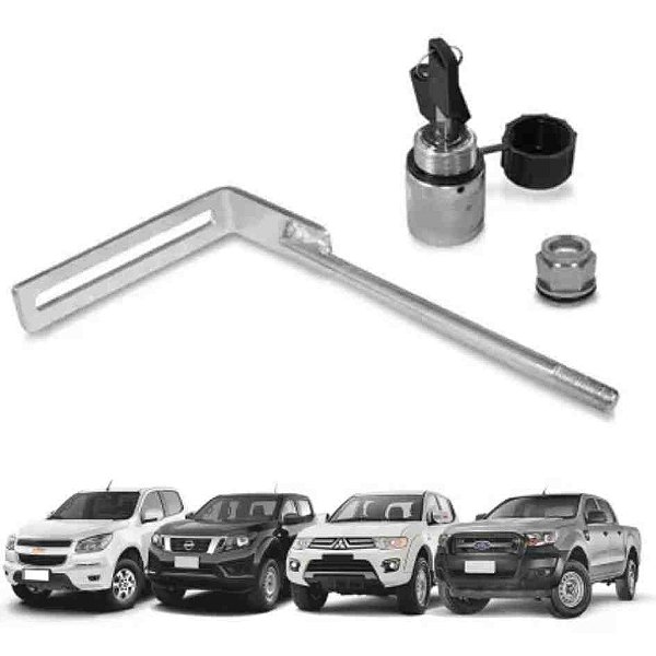 Trava de estepe do s10 chevrolet ranger ford frontier nissan e triton mitsubishi cod 10727