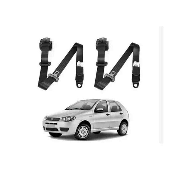 Cinto de segurança traseiro do palio fiat 4 portas com 3 pontos do lado direito cod 617201 1005355