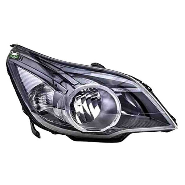 Farol do agile 2009 a 2014 e montana de 2011 a 2021 chevrolet do lado esquerdo na cor preto anel cromado cod 20069