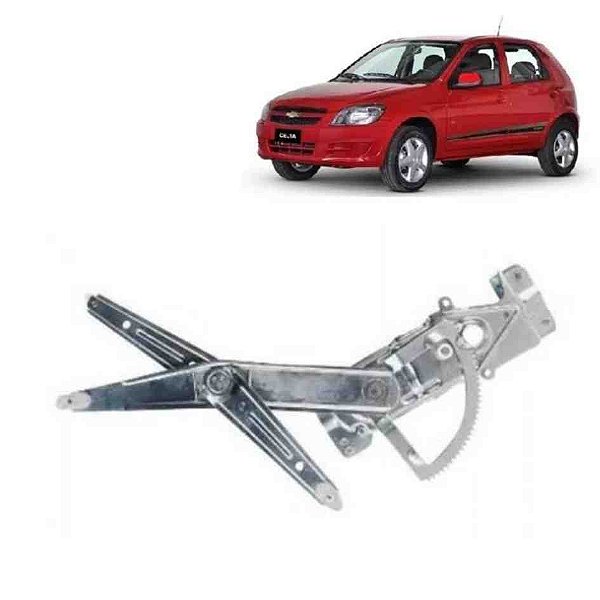 Maquina de vidro dianteiro do celta chevrolet 4 portas do lado esquerdo cod r3326e 05151