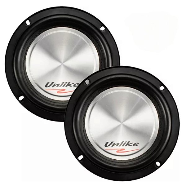 Kit de alto falante mid bass unf 61 de 6 polegadas e 4 ohms unlike cod 047016