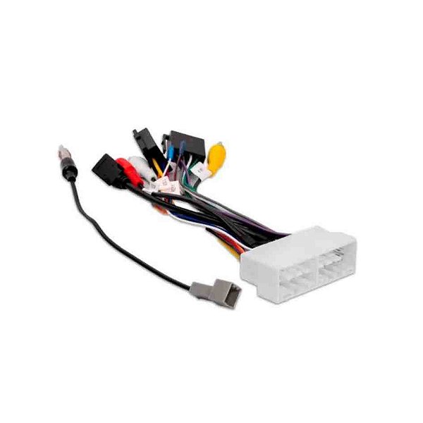 Kit fácil com chicote e adaptador de antena do kia hyundai cod 75001