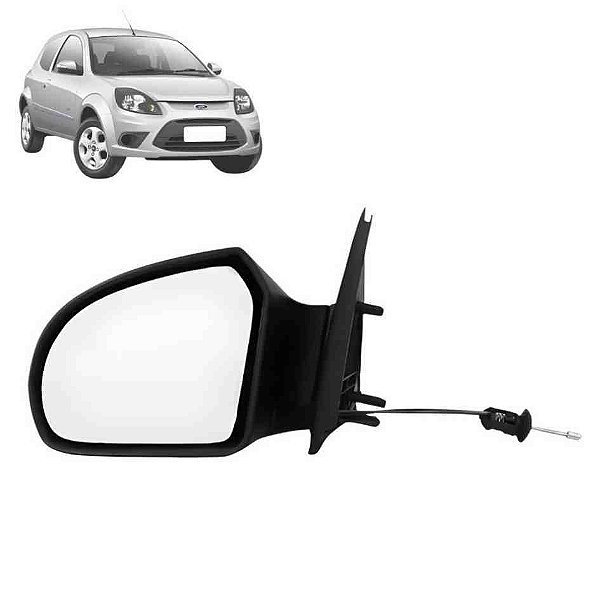 Retrovisor do ka ford de 2008 a 2014 externo do lado esquerdo  com controle cod 9722 rx3353
