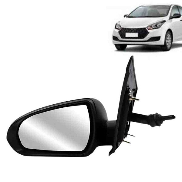 Retrovisor do hb20 hyundai 2022 externo do lado esquerdo com controle elétrico e com pisca cod 6061 rcae3ce