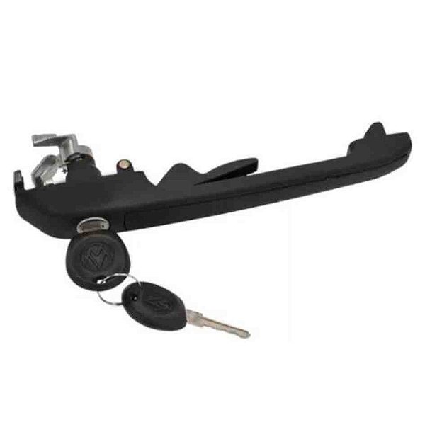 Maçaneta externa porta do gol volkswagen com chave da cor preto cod 20877