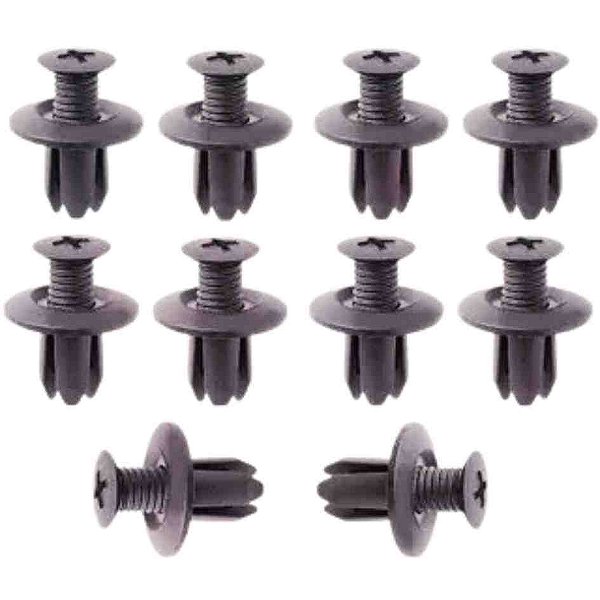 Grampo de para choque do tucson hyundai com 10 peças cod 1409327 p16