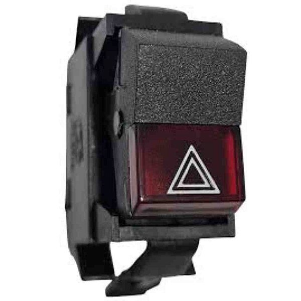 Botão interruptor pisca alerta do passat volkswagen de 1984 a 1986 7 terminais cod 11168