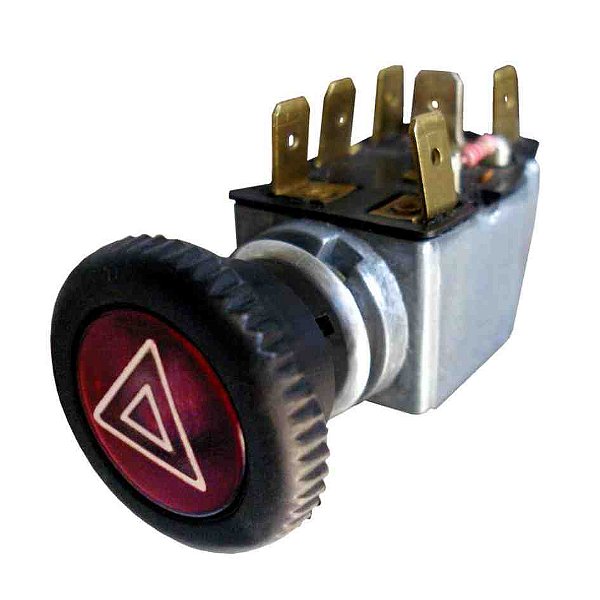 Botão interruptor do pisca alerta fusca volkswagen cod dni2001 592481 1119532391