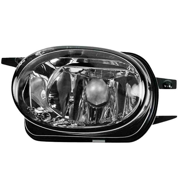 Farol de milha do c180 mercedes de 2003 até 2005 lado esquerdo lente lisa cod 23223