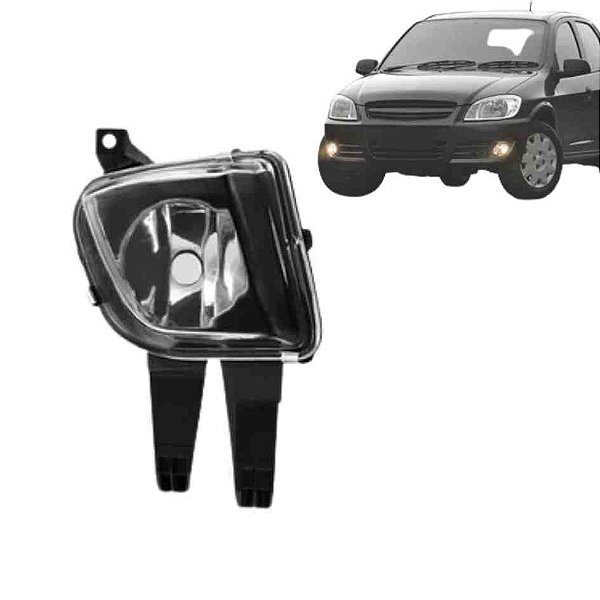 Farol auxiliar de milha do celta prisma chevrolet de 2007 a 2013 lado esquerdo cod 1315698 lw7071
