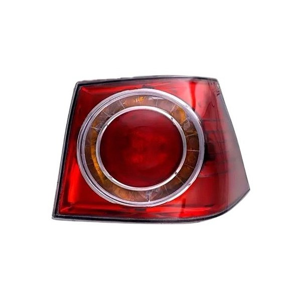 Lanterna traseira do golf volkswagen de 2007 a 2013 lado esquerdo de cor vermelha cod 20805